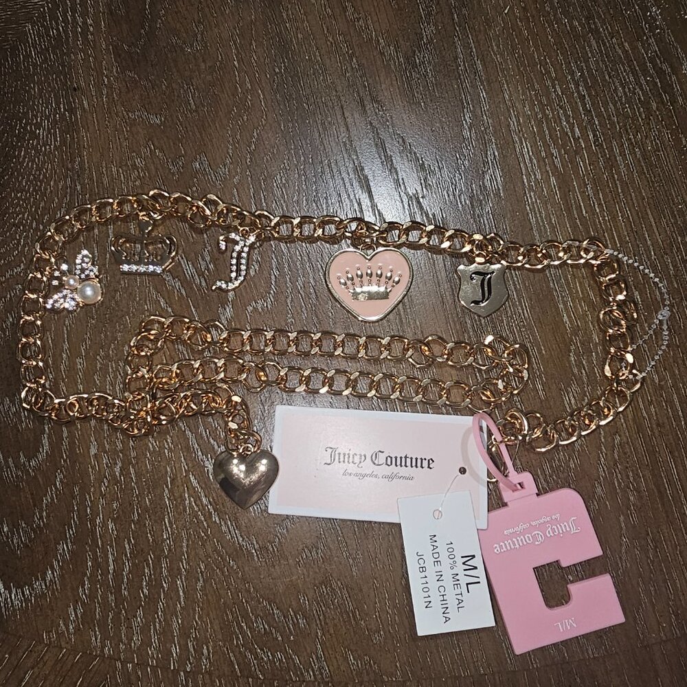 Juicy Couture - Charm Belt - NEW WITH TAGS !!!!